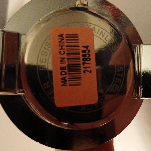 2178554-10. STRADA Austrian Crystal Cuff Watch STS Back - Picture 4 of 8